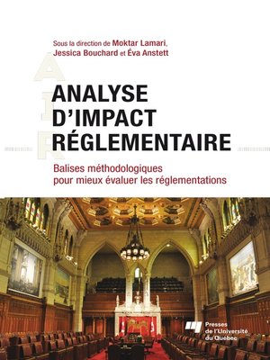 cover image of Analyse d'impact réglementaire (AIR)
